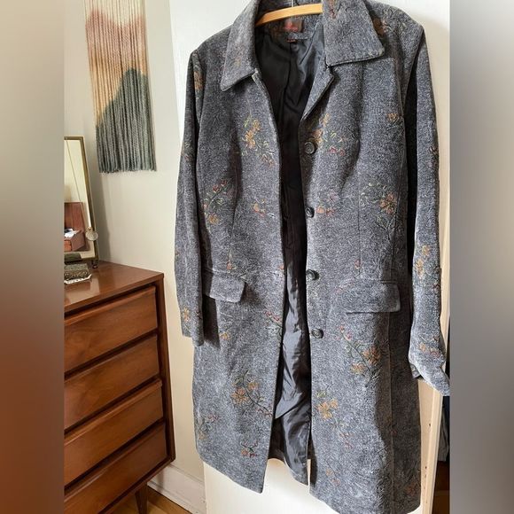 Vintage Danier Tapestry Coat - Picture 1 of 12